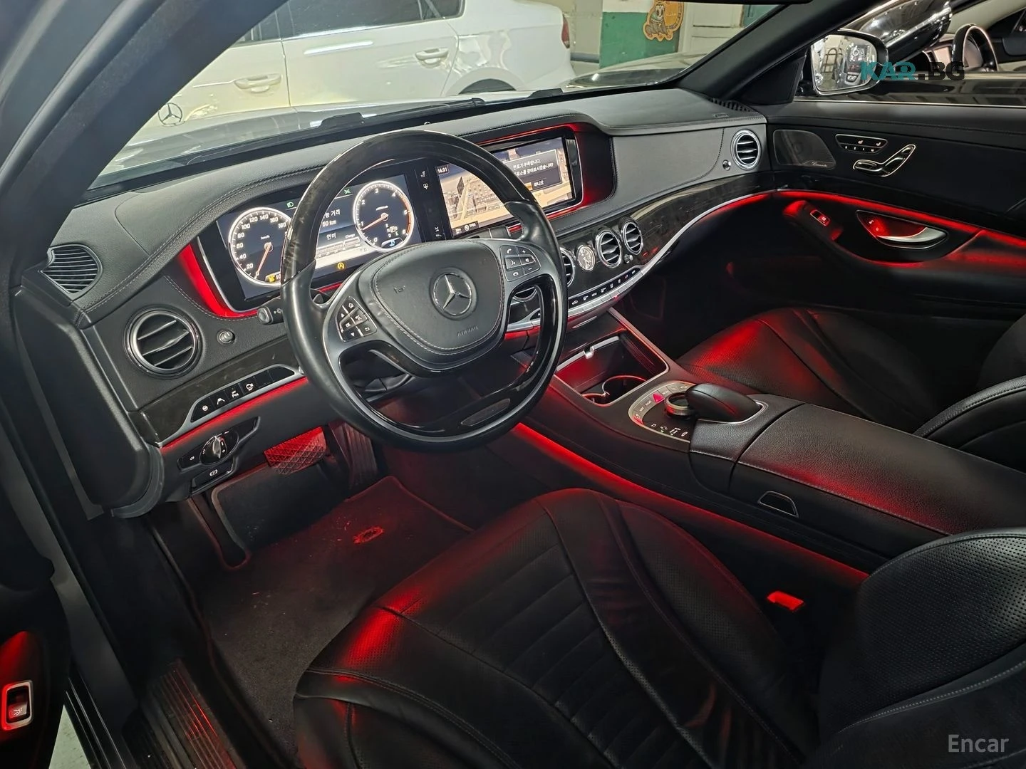 Mercedes-Benz S 350 BlueTEC 4MATIC* 360* КОЖА* ОБДУХВ* НАВИ* ПАНО, снимка 9 - Автомобили и джипове - 55844415