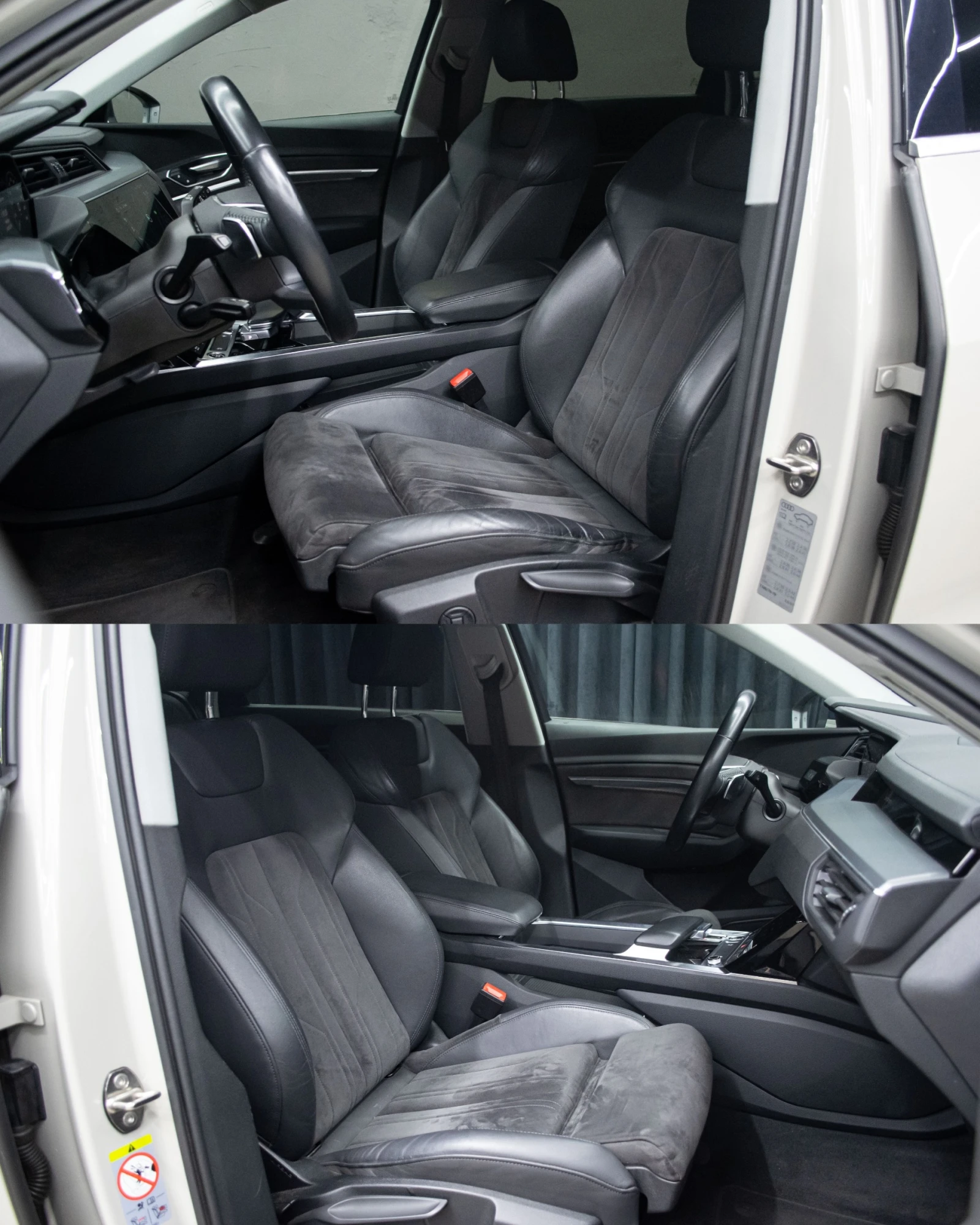 Audi E-Tron 50/71kWh/Quattro/HUD/Distronic/Keyless/Серв.Ист., снимка 8 - Автомобили и джипове - 55901633