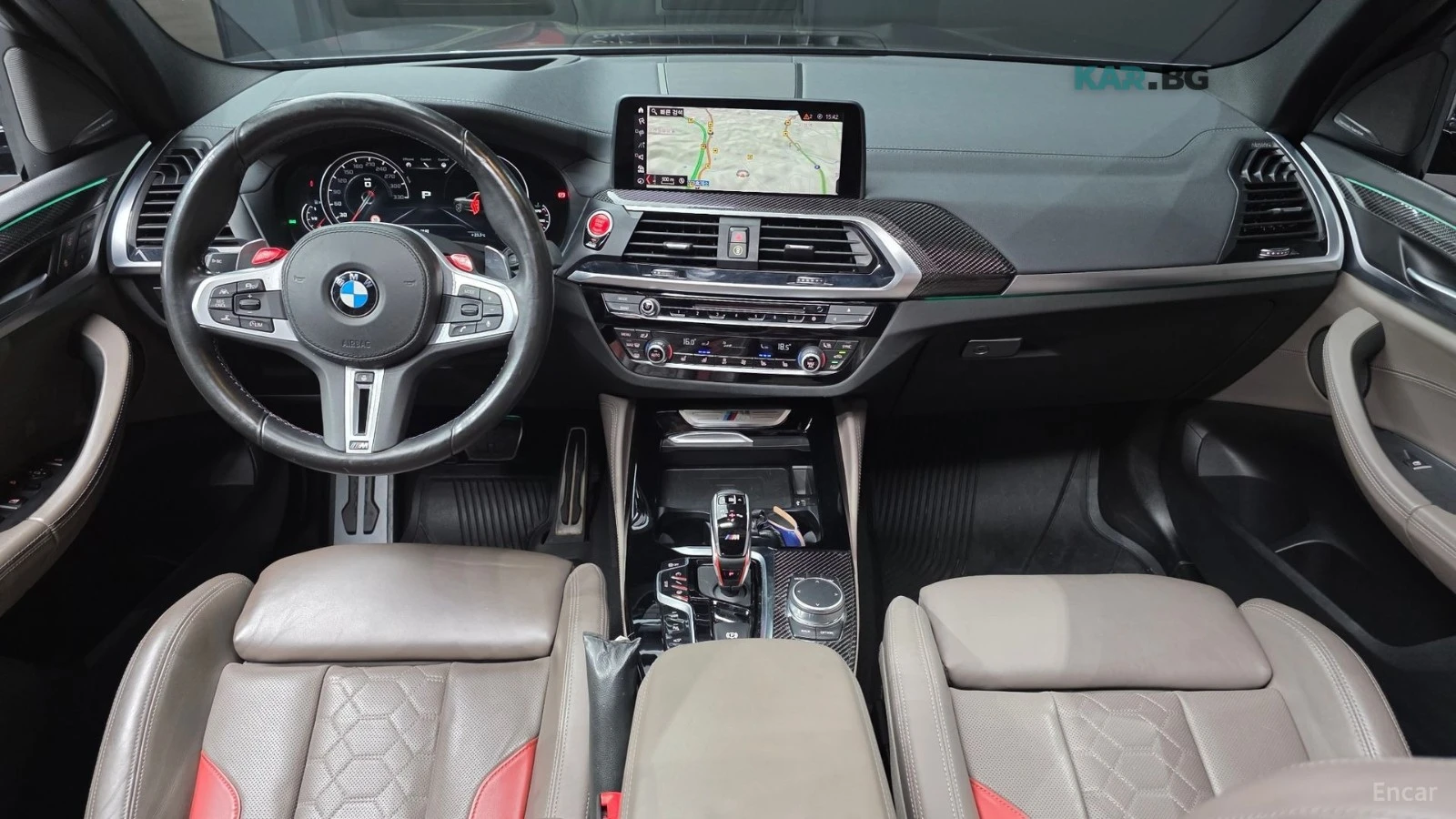 BMW X3 M* ПОДГРЕВ* ОБДУХВАНЕ* ПАНО* HUD* 360* HARMAN KARD, снимка 7 - Автомобили и джипове - 55223358