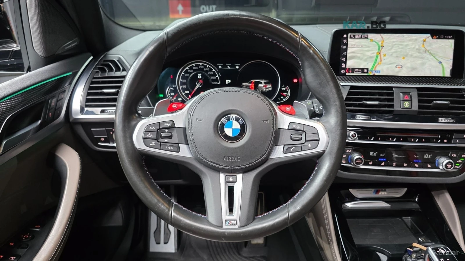 BMW X3 M* ПОДГРЕВ* ОБДУХВАНЕ* ПАНО* HUD* 360* HARMAN KARD, снимка 13 - Автомобили и джипове - 55223358