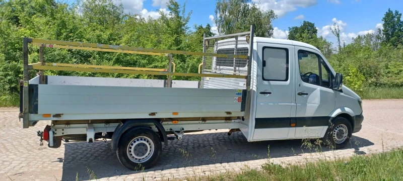 Mercedes-Benz Sprinter 314 314D Двойна Кабина Самосвал ДЕСЕН ВОЛАН, снимка 9 - Бусове и автобуси - 50956843