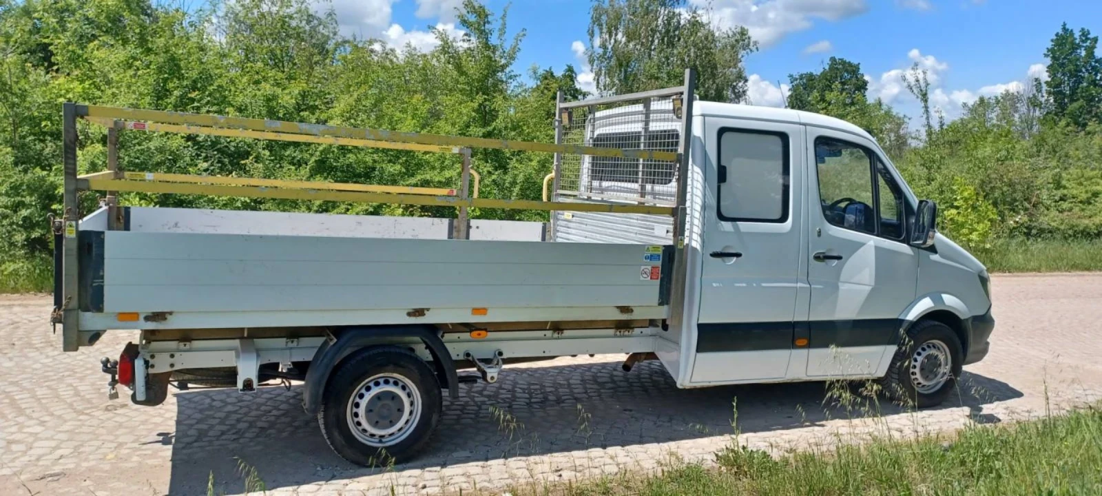 Mercedes-Benz Sprinter 314 314D Двойна Кабина Самосвал ДЕСЕН ВОЛАН - изображение 9