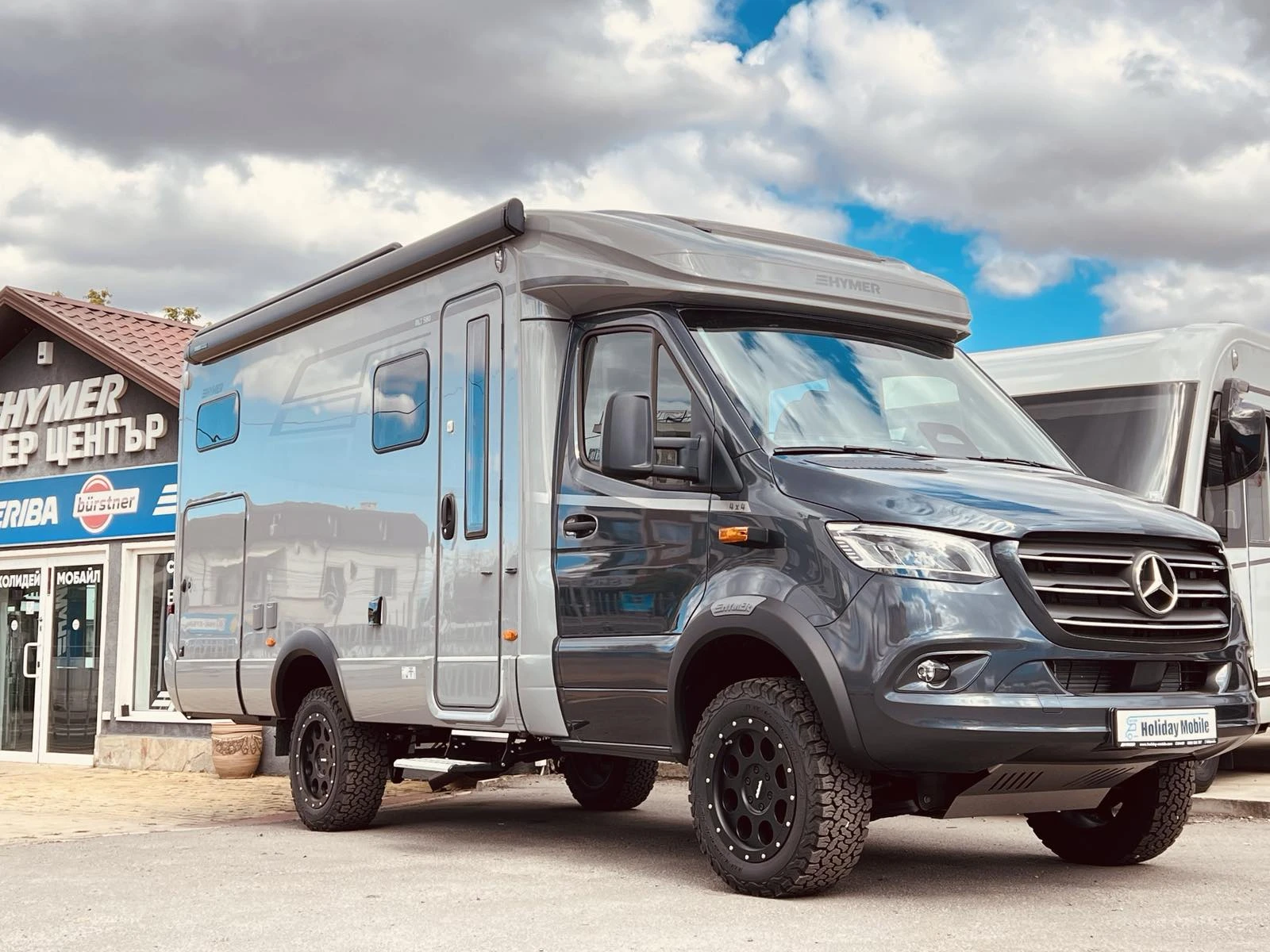 Кемпер HYMER / ERIBA 4x4²  MLT 4100 kg., снимка 3 - Каравани и кемпери - 56248778