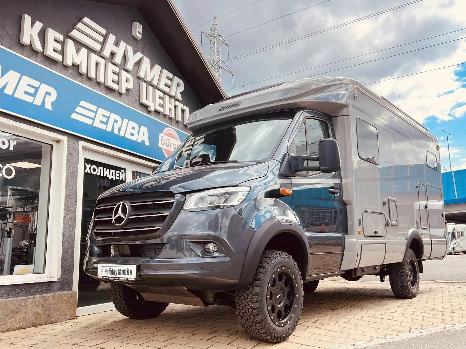 Кемпер HYMER / ERIBA 4x4²  MLT 4100 kg.
