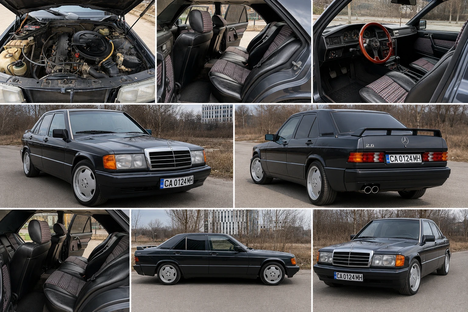 Mercedes-Benz 190 2.6 Sportline , снимка 4 - Автомобили и джипове - 55444782