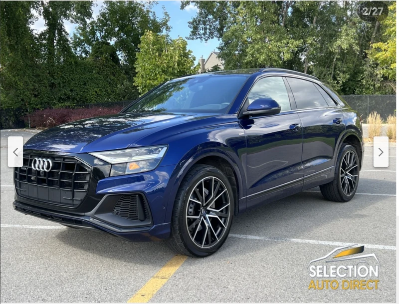 Audi Q8 55TFSI* MATRIX* ОБДУХВАНЕ* 360КАМЕРА* ДИСТРОНИК* 