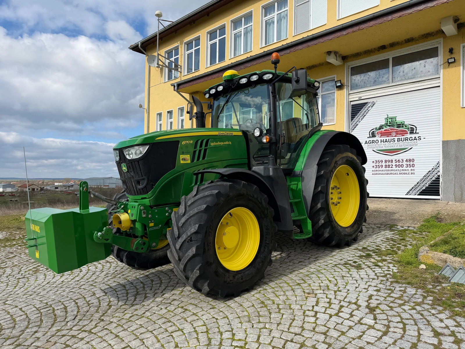 Трактор John Deere 6170R DIRECT DRIVE ЛИЗИНГ, снимка 3 - Селскостопанска техника - 52323587