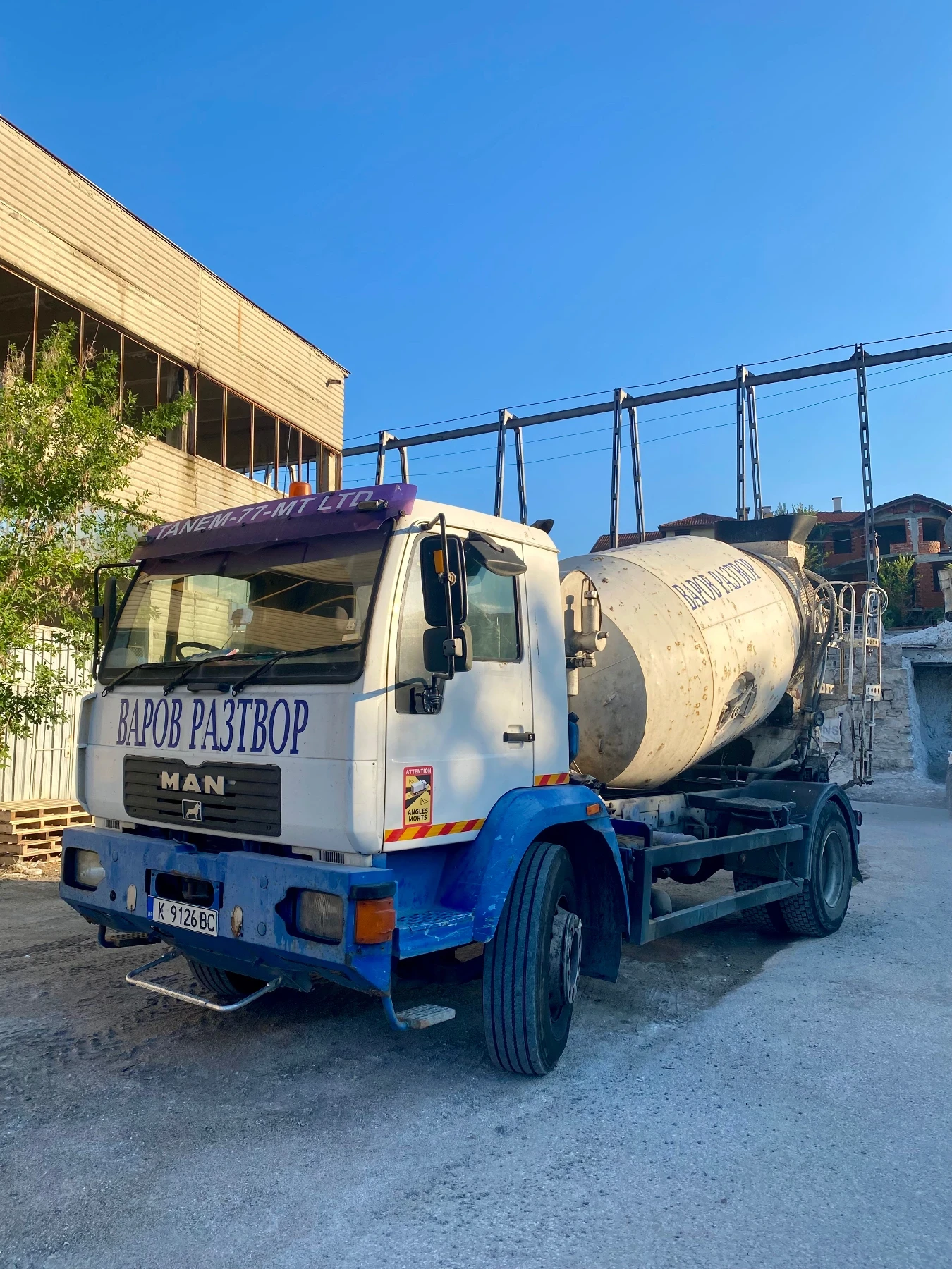 Бетон миксер Man, снимка 1