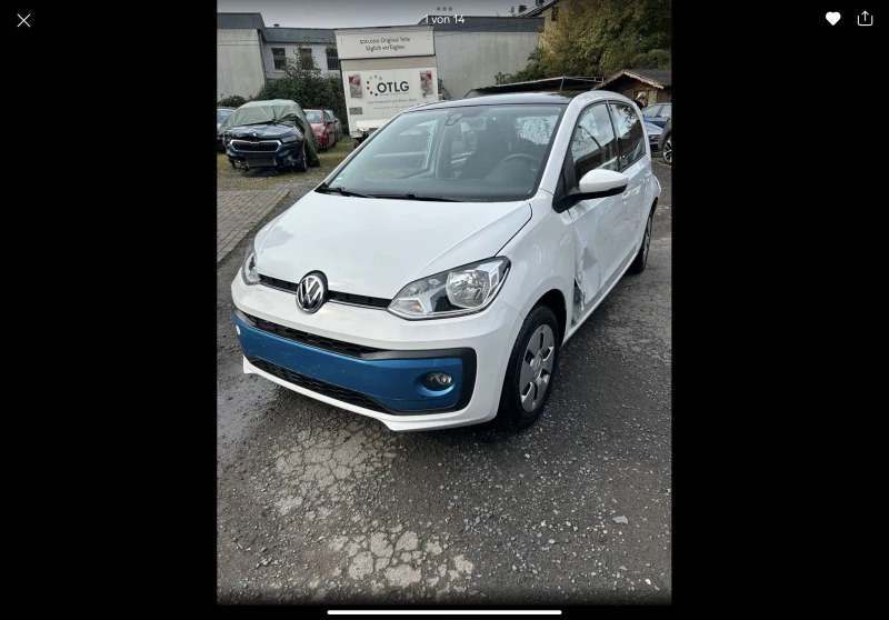 VW Up 9 бр. бензин и метан, снимка 9 - Автомобили и джипове - 42030560