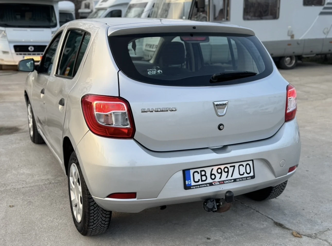 Dacia Sandero ДИЗЕЛ / КАСКО / НОВИ ЗИМНИ ГУМИ/КЛИМАТИК/ТЕГЛИЧ - изображение 8