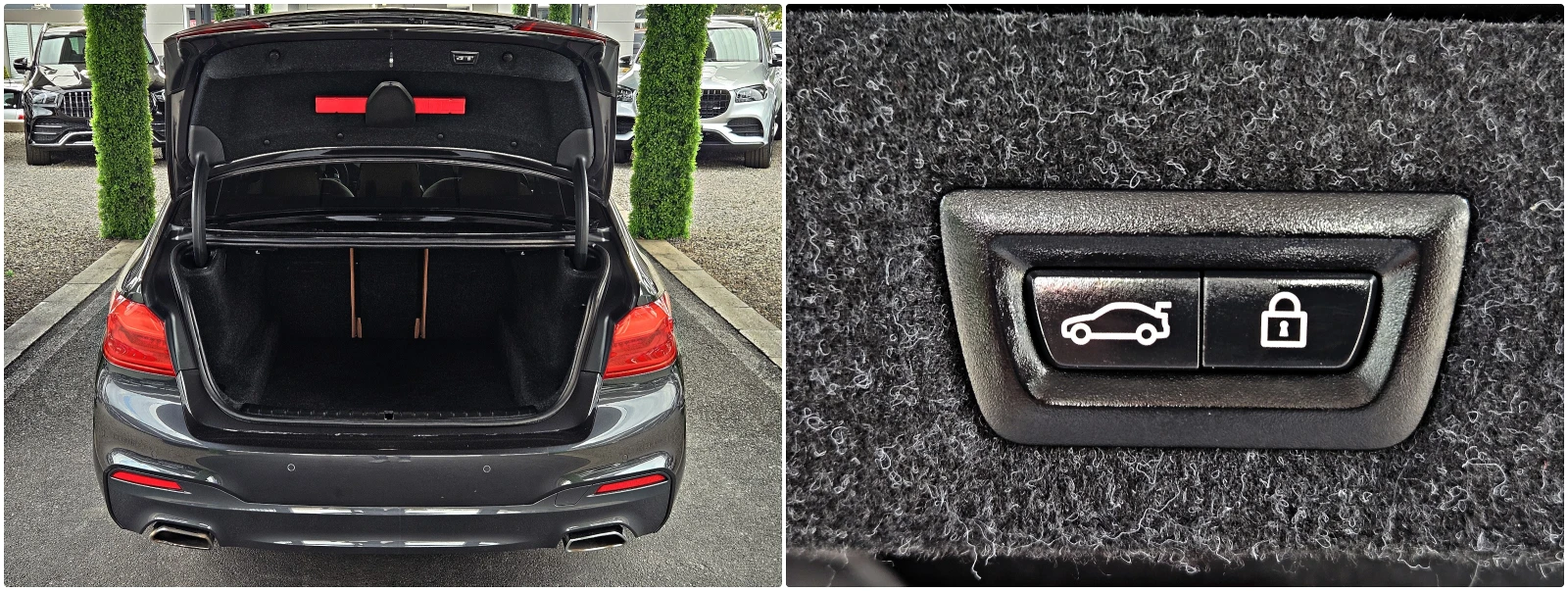 BMW 540 i/M/XD/3DCAMERA/HUD/HARMAN/KEY GO/AMBIENT/ПАМЕТ/LI, снимка 8 - Автомобили и джипове - 56165004