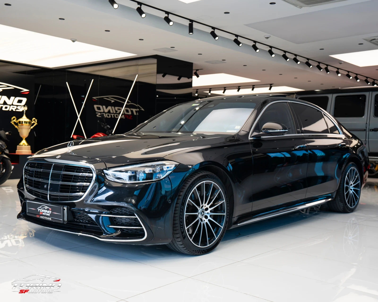 Mercedes-Benz S 580 LONG* 4M* AMG* BURMESTER* SOFTCLOSE* HEAD-UP* FULL | Mobile.bg � ����������� 1