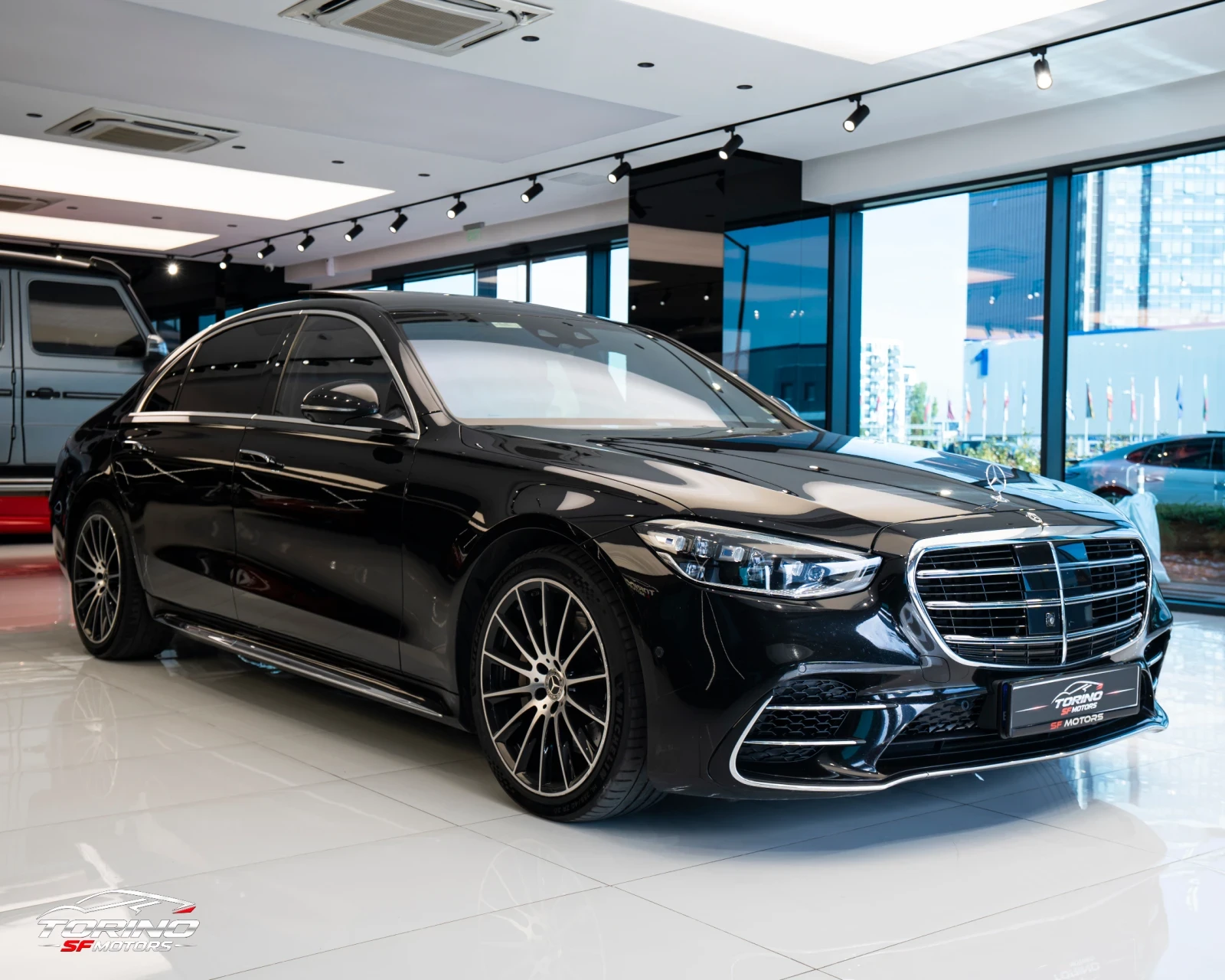 Mercedes-Benz S 580 LONG* 4M* AMG* BURMESTER* SOFTCLOSE* HEAD-UP* FULL | Mobile.bg � ����������� 7