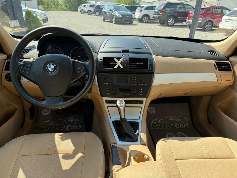 BMW X3 2.0d 150h.p РЕГИСТРИРАНА* ОБСЛУЖЕНА* ПОДГРЕВ* , снимка 10 - Автомобили и джипове - 50831015
