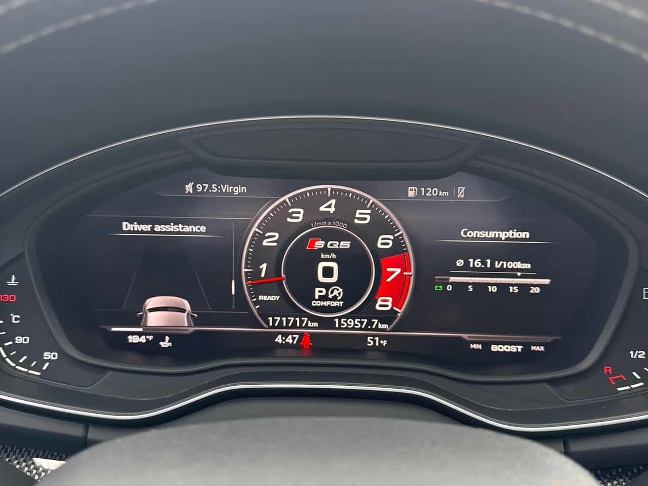 Audi SQ5 Progressiv/360 КАМЕРИ/ПАНОРАМА/БЕЗ ЗАБЕЛЕЖКИ, снимка 8 - Автомобили и джипове - 54623352