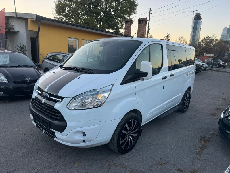 Ford Transit Custom 8+ 1 CUSTOM, снимка 1 - Бусове и автобуси - 48451485