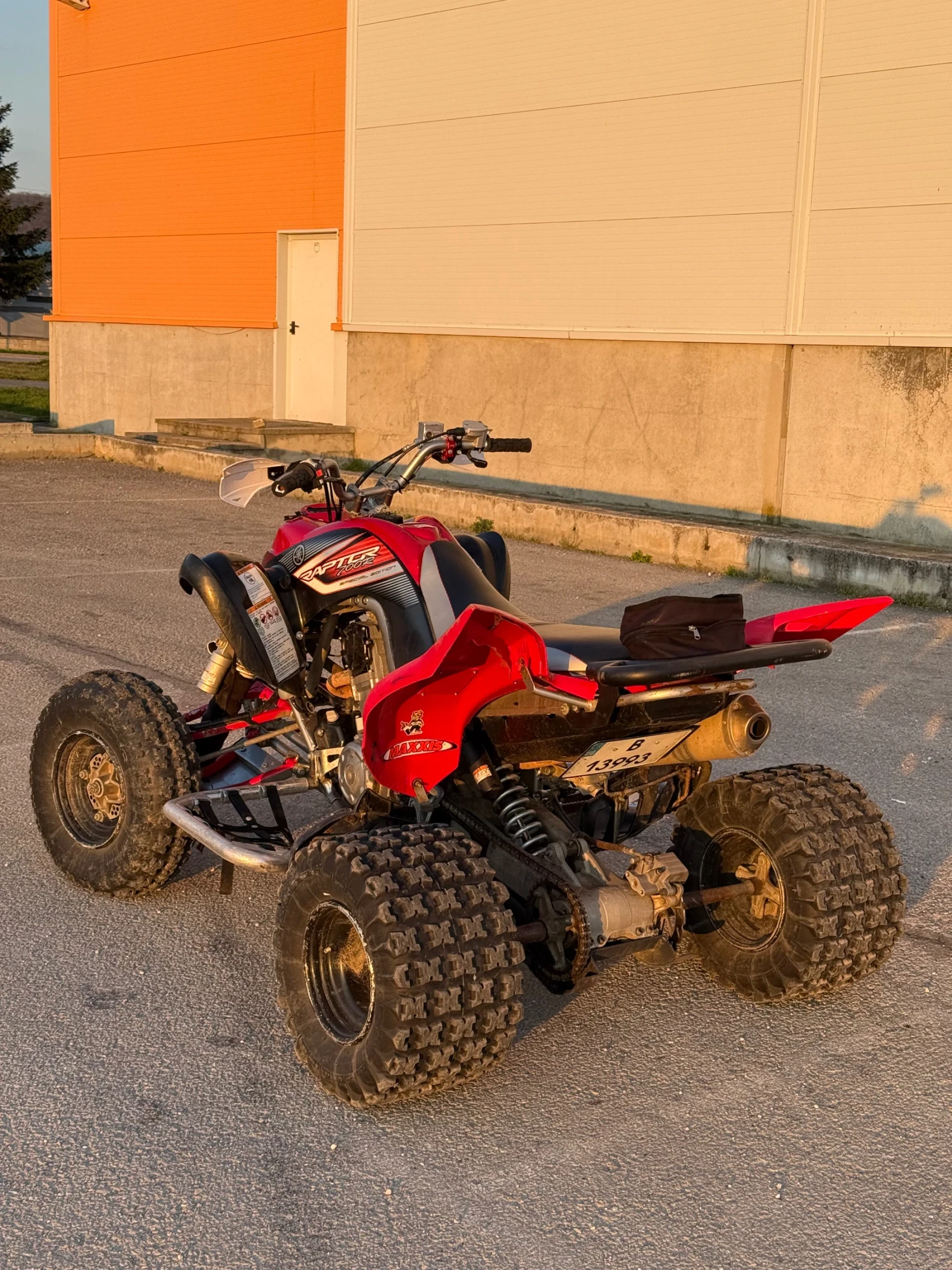 Yamaha Raptor, снимка 4 - Мотоциклети и мототехника - 54100457