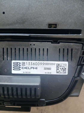 13360099 управление климатроник Opel Astra J, снимка 3