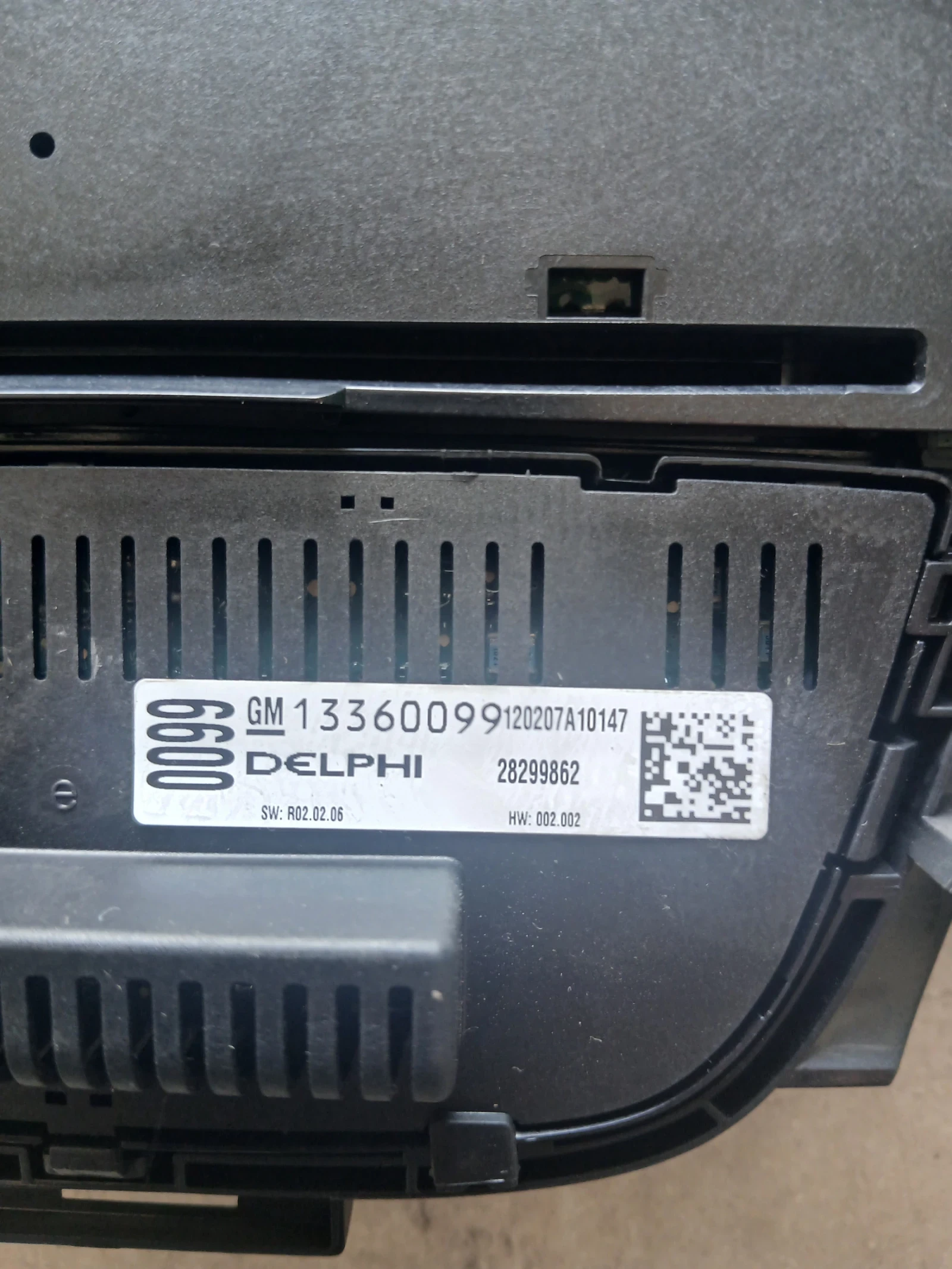 13360099 управление климатроник Opel Astra J, снимка 3 - Части - 54821972