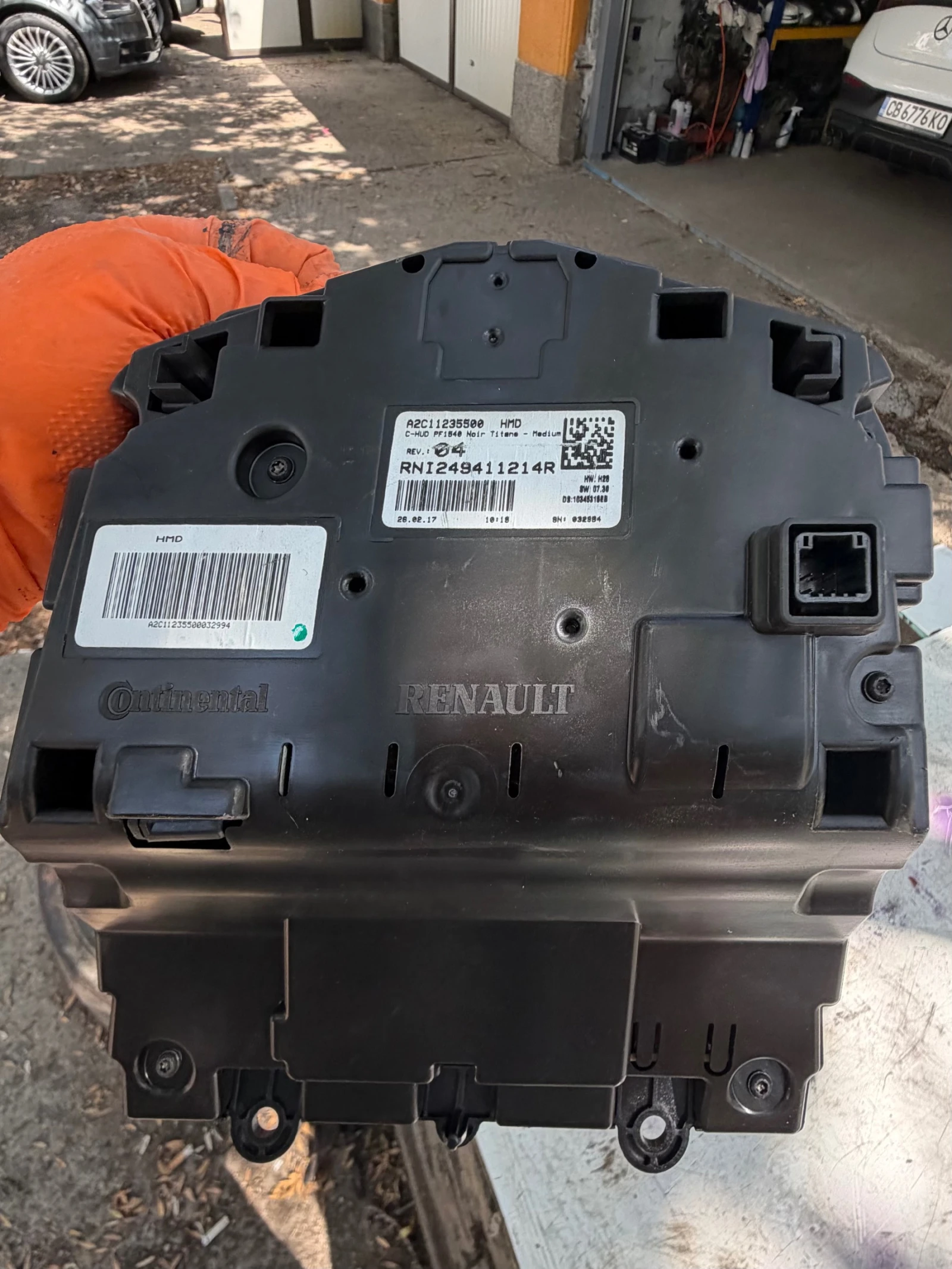 Renault Talisman 2017г Head Up дисплей RNI249411214R, снимка 2 - Части - 55905462
