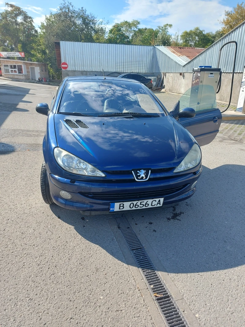 Peugeot 206 CC, снимка 1 - Автомобили и джипове - 47283839