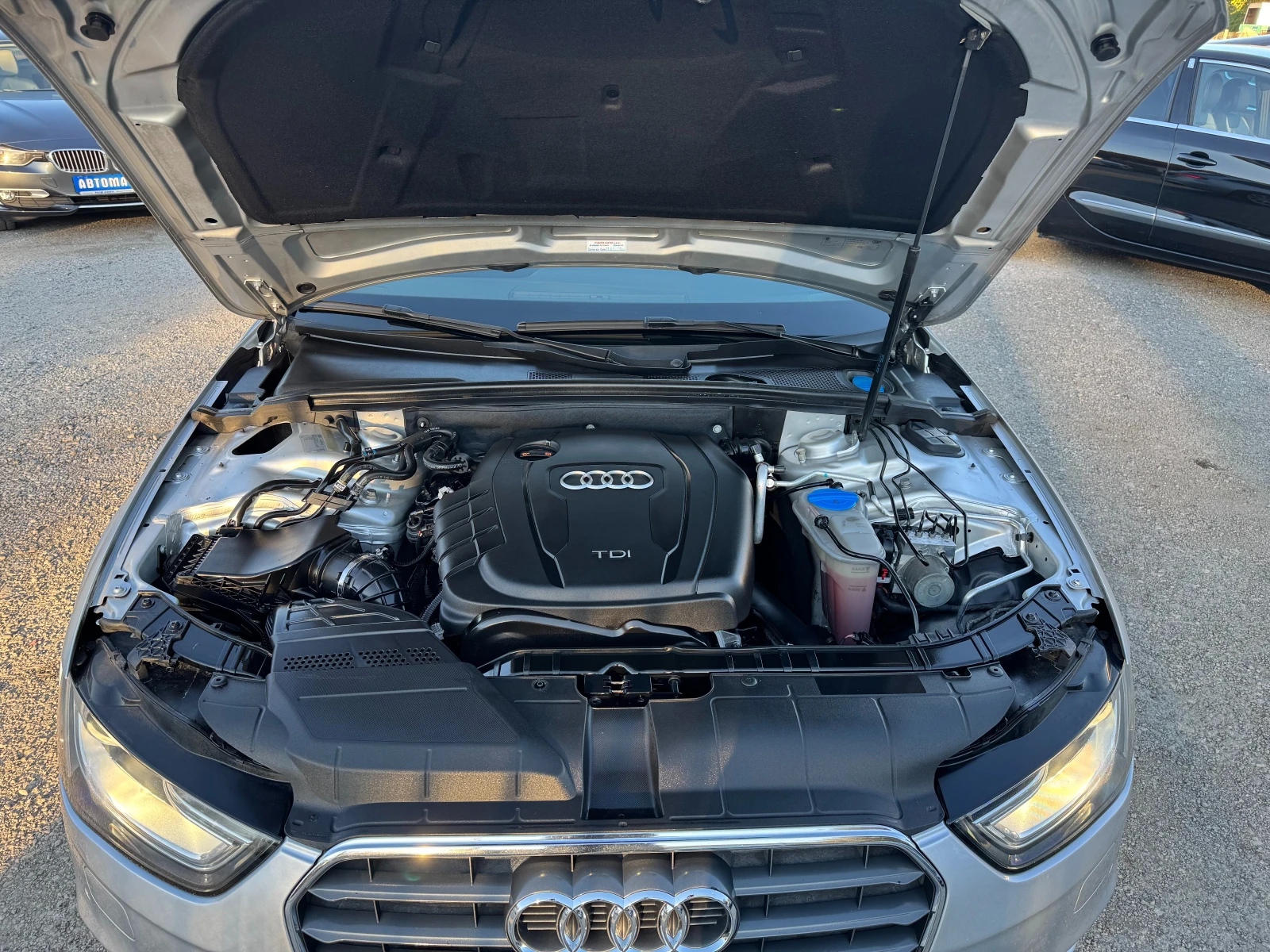 Audi A4 2.0TDI-143к.с-КАМЕРА-ПОДГРЕВ-ПАРКТР.-НАВИ.-LED  - изображение 8