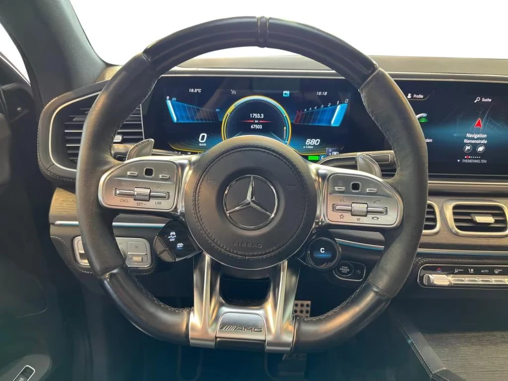 Mercedes-Benz GLE 63 S AMG 4MATIC+ /COUPE/612HP/CRPLAY/SPORT-SEATS/KLESS/599f - изображение 7