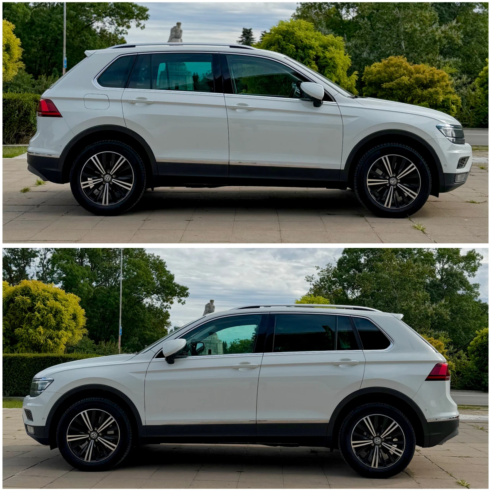VW Tiguan 2.0 190 4motion Дигитал Печка Камера Памет Distron, снимка 4 - Автомобили и джипове - 56264528
