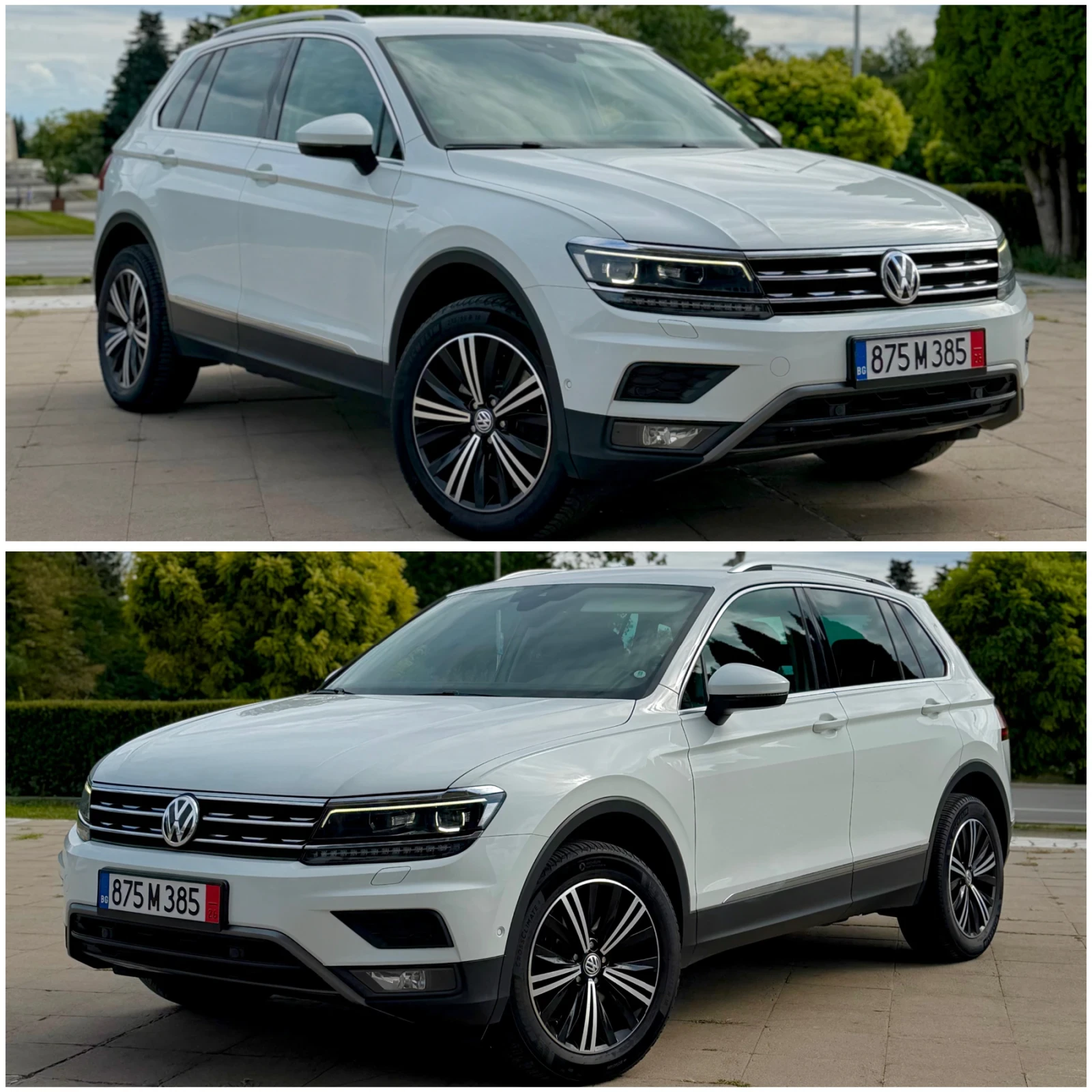 VW Tiguan 2.0 190 4motion Дигитал Печка Камера Памет Distron, снимка 3 - Автомобили и джипове - 56264528
