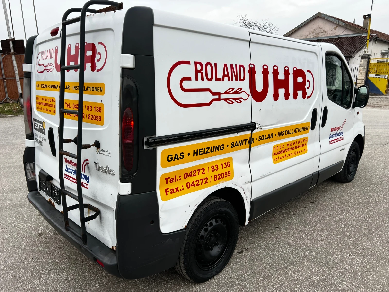 Renault Trafic 1.9DCI 80к.с , снимка 4 - Бусове и автобуси - 53713095