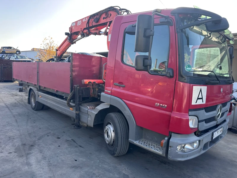 Mercedes-Benz Atego 918 Кран+ щипка, снимка 9 - Камиони - 47752017