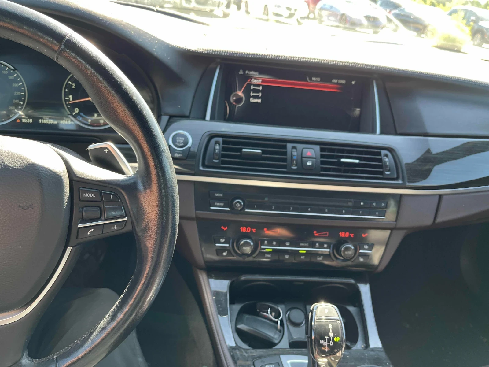 BMW 535 XDRIVE* LIEN ASSIST* HEAD-UP* ПОДГРЕВ* 2РИ ДЖАНТИ , снимка 8 - Автомобили и джипове - 55600113