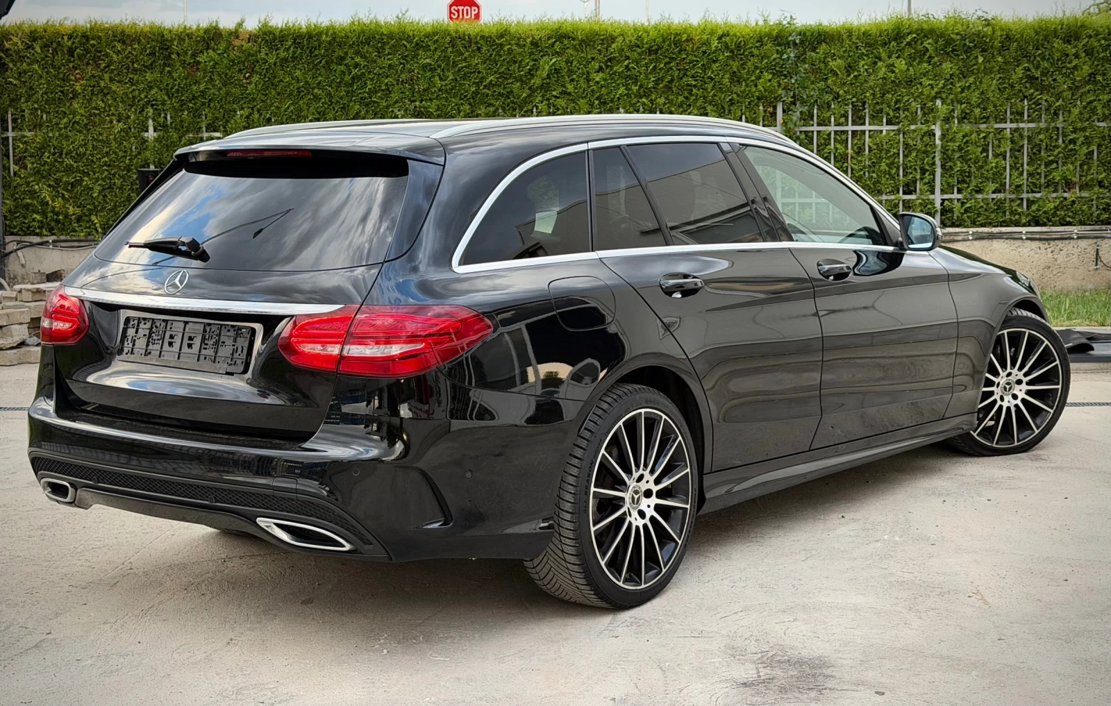 Mercedes-Benz C 250 AMG LINE* Line assist* Мъртва точка* СМЕНЕНА ВЕРИГ, снимка 6 - Автомобили и джипове - 56163929