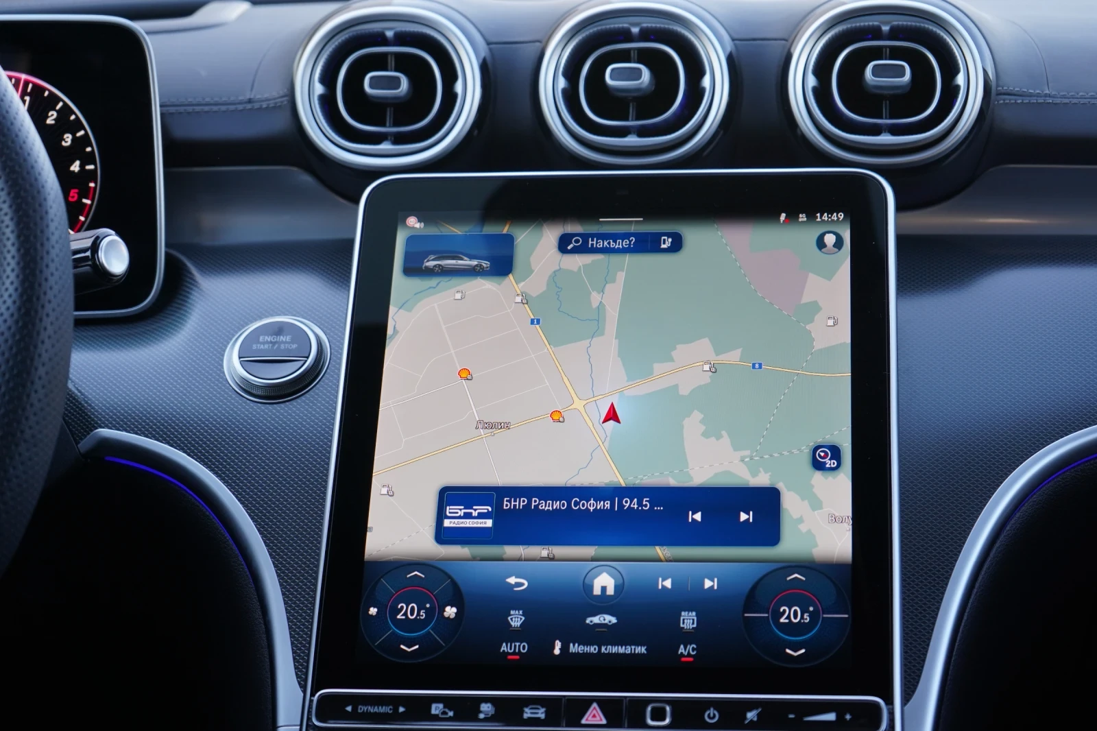 Mercedes-Benz C 300 DE* 4M* AMG* PLUG IN HYBRID * BURMESTER* KEYLESS | Mobile.bg � ����������� 12