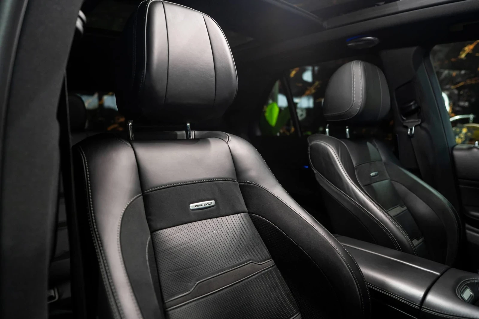 Mercedes-Benz GLE 63 S AMG V8 BITURBO LED ПАНО CARBON BURM ЛИЗИНГ 100%, снимка 14 - Автомобили и джипове - 55674850