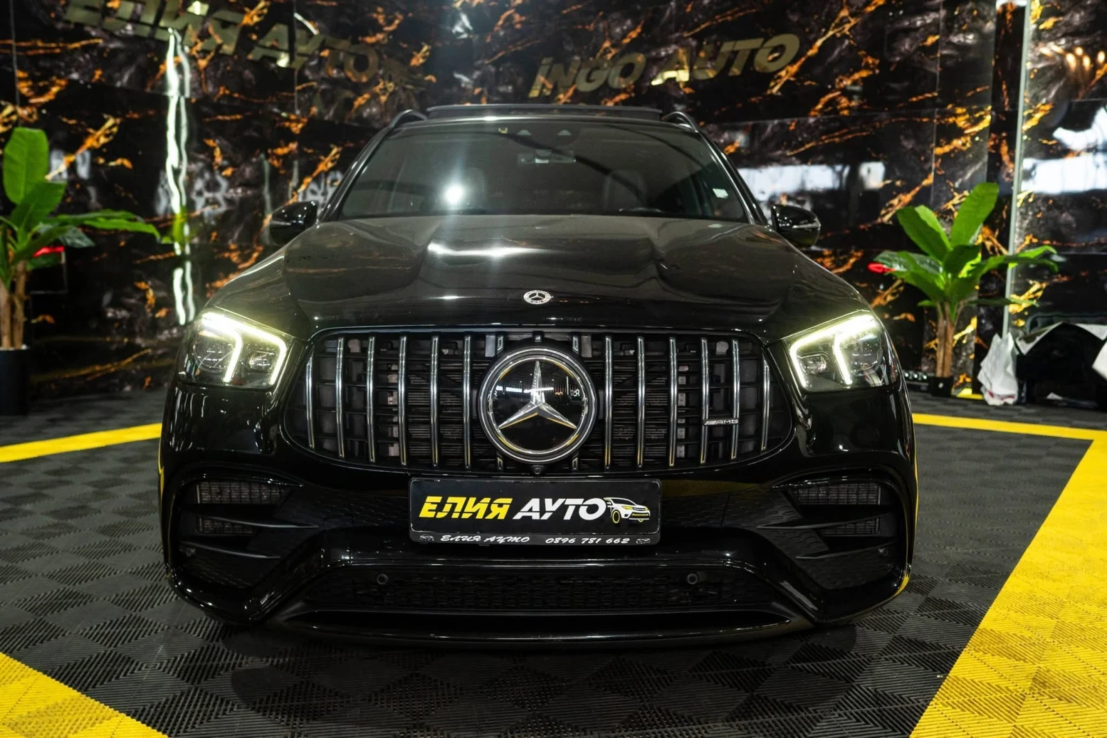 Mercedes-Benz GLE 63 S AMG V8 BITURBO LED ПАНО CARBON BURM ЛИЗИНГ 100%, снимка 3 - Автомобили и джипове - 55674850