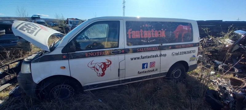 VW T5 8+ 1 и товарен , снимка 3 - Бусове и автобуси - 33104256