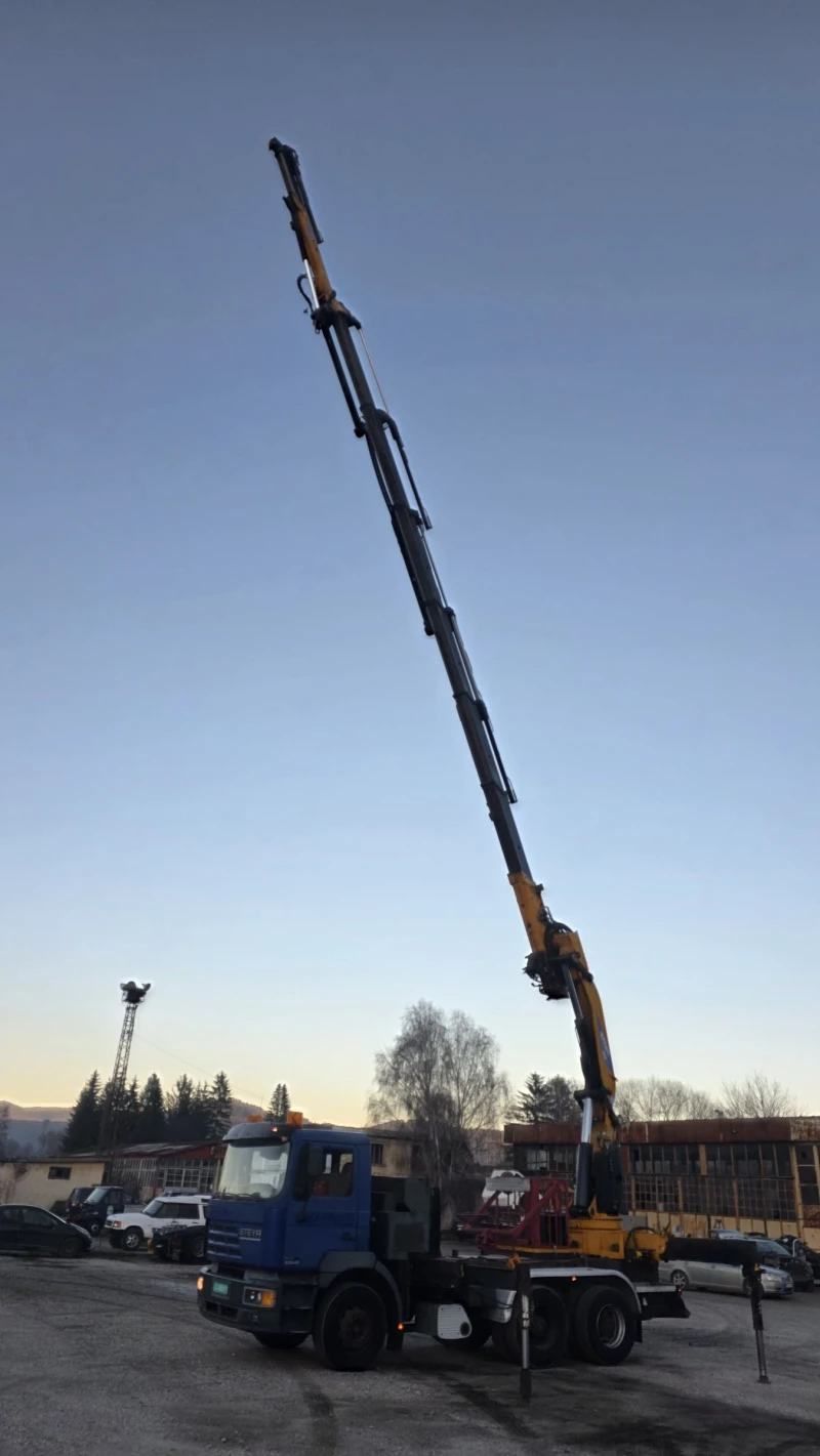 Man L 33S40 Кран Марка ЕFFER 550 JIB 31 МЕТРА, снимка 17 - Камиони - 52420914