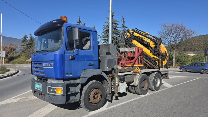 Man L 33S40 Кран Марка ЕFFER 550 JIB 31 МЕТРА, снимка 2 - Камиони - 52420914