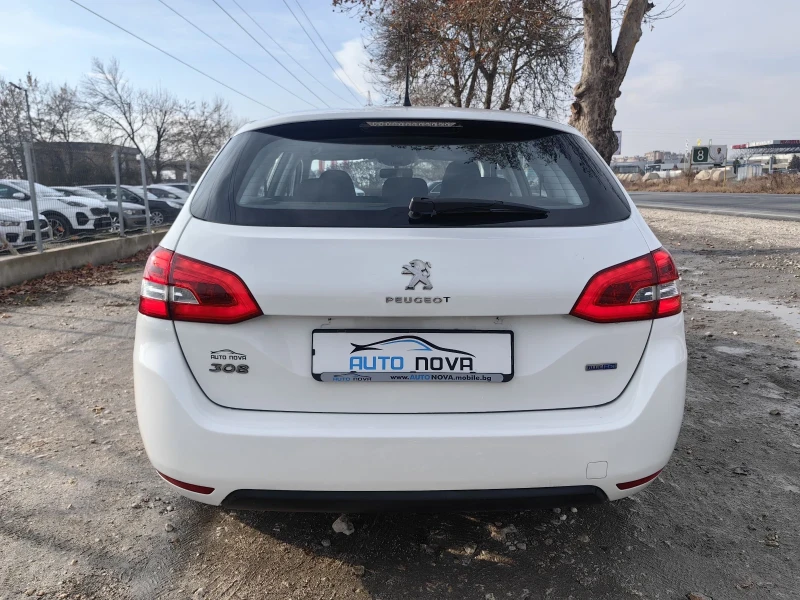 Peugeot 308 1.6 ДИЗЕЛ 99 К.С. КАТО НОВА!!!, снимка 6 - Автомобили и джипове - 48446968