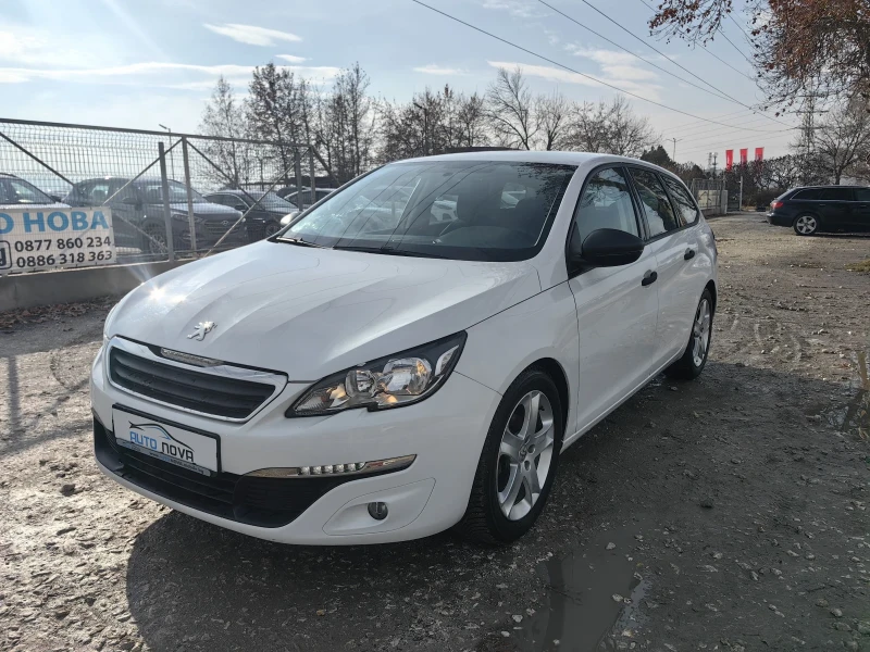 Peugeot 308 1.6 ДИЗЕЛ 99 К.С. КАТО НОВА!!!, снимка 3 - Автомобили и джипове - 48446968