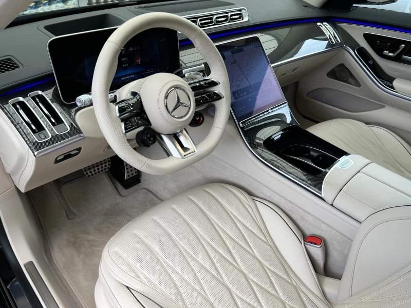 Mercedes-Benz S 63 AMG E-PERFORMANCE/FIRST CLASS/BURM/EXCLUSIV/TV/HUD/360, снимка 10 - Автомобили и джипове - 50445758