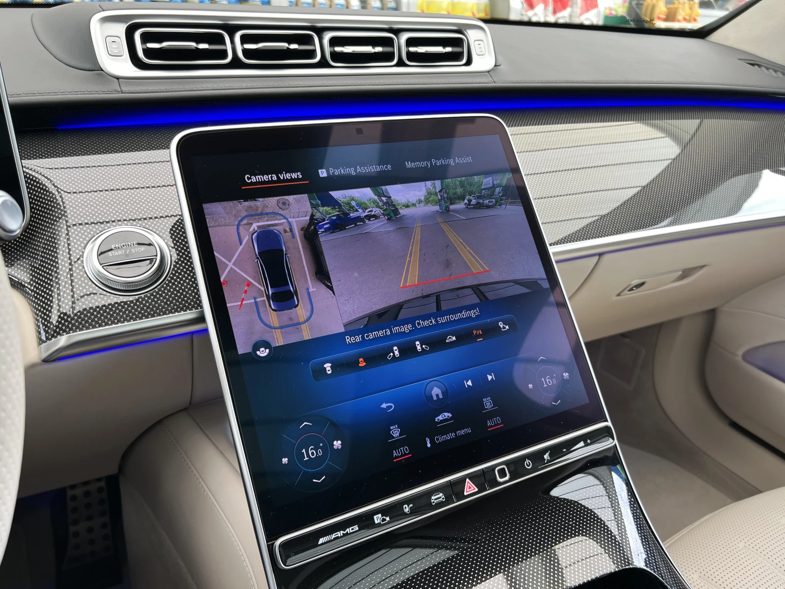 Mercedes-Benz S 63 AMG E-PERFORMANCE/FIRST CLASS/BURM/EXCLUSIV/TV/HUD/360 | Mobile.bg   11