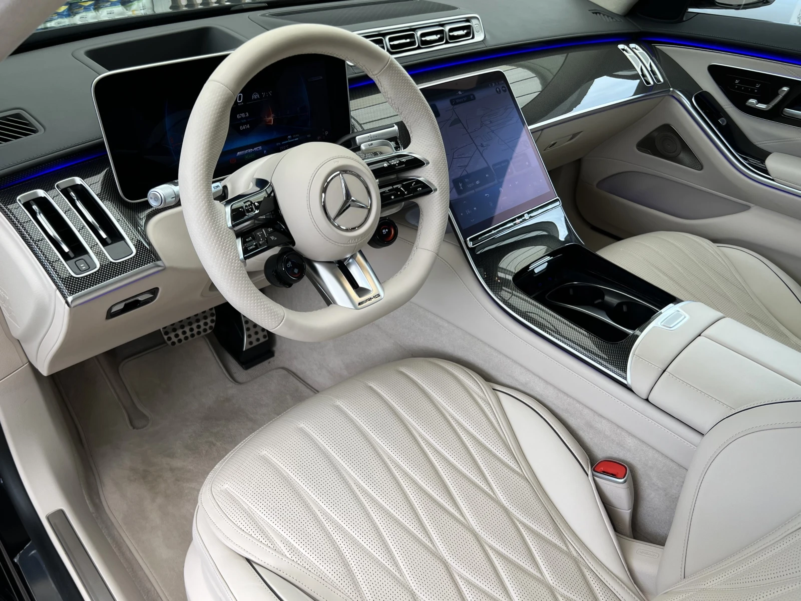 Mercedes-Benz S 63 AMG E-PERFORMANCE/FIRST CLASS/BURM/EXCLUSIV/TV/HUD/360 - изображение 10