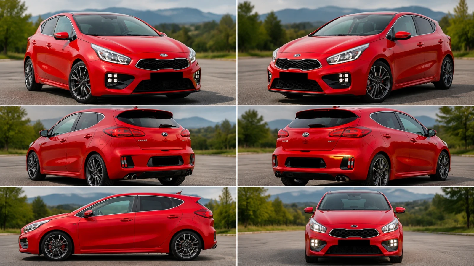 Kia Pro ceed GT Швейцария уникат