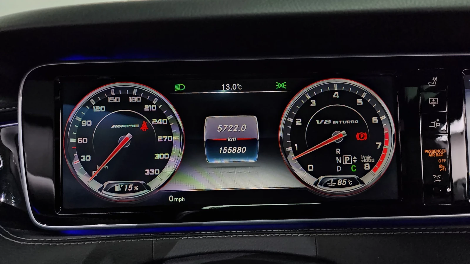 Mercedes-Benz S 63 AMG ОБДУХ* МАСАЖ* BURMASTER* 360* FULL* КРАЙНА ЦЕНА, снимка 8 - Автомобили и джипове - 54243713