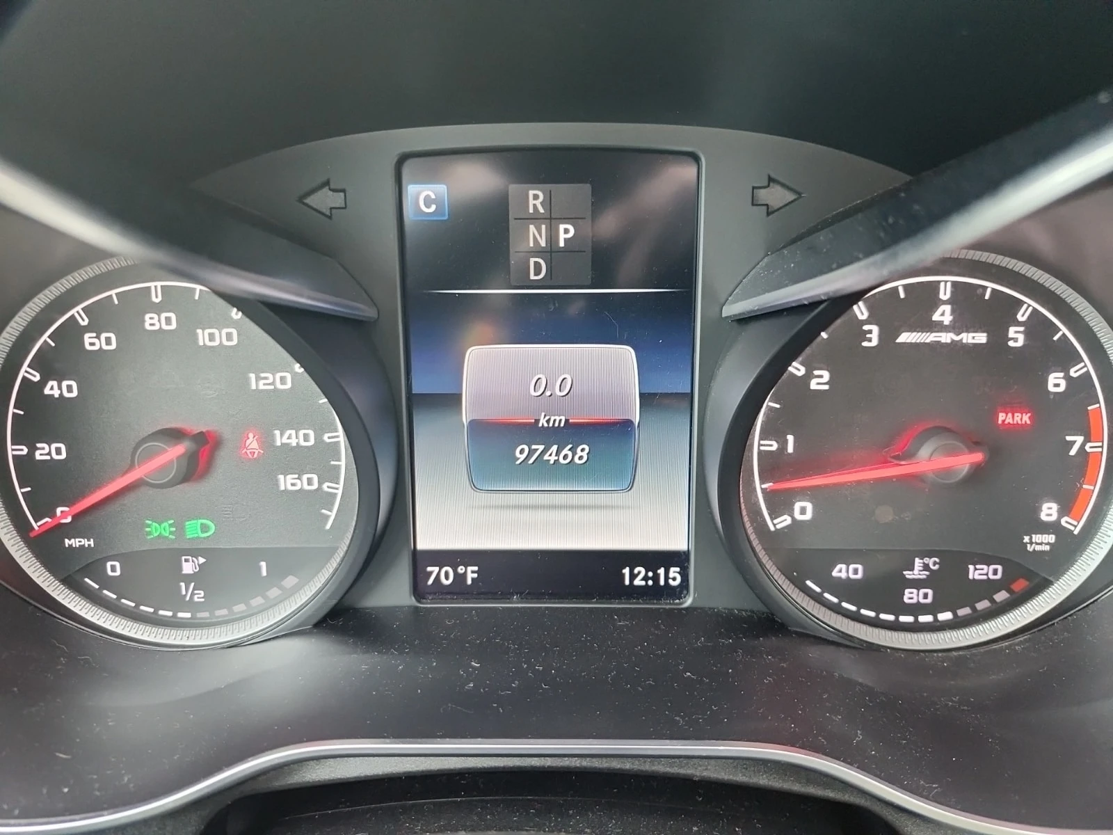 Mercedes-Benz C 43 AMG CARFAX/360 КАМ/ДИСТРОНИК/ПОДГРЕВ/BURMASTER/2 КЛЮЧА, снимка 9 - Автомобили и джипове - 55843232