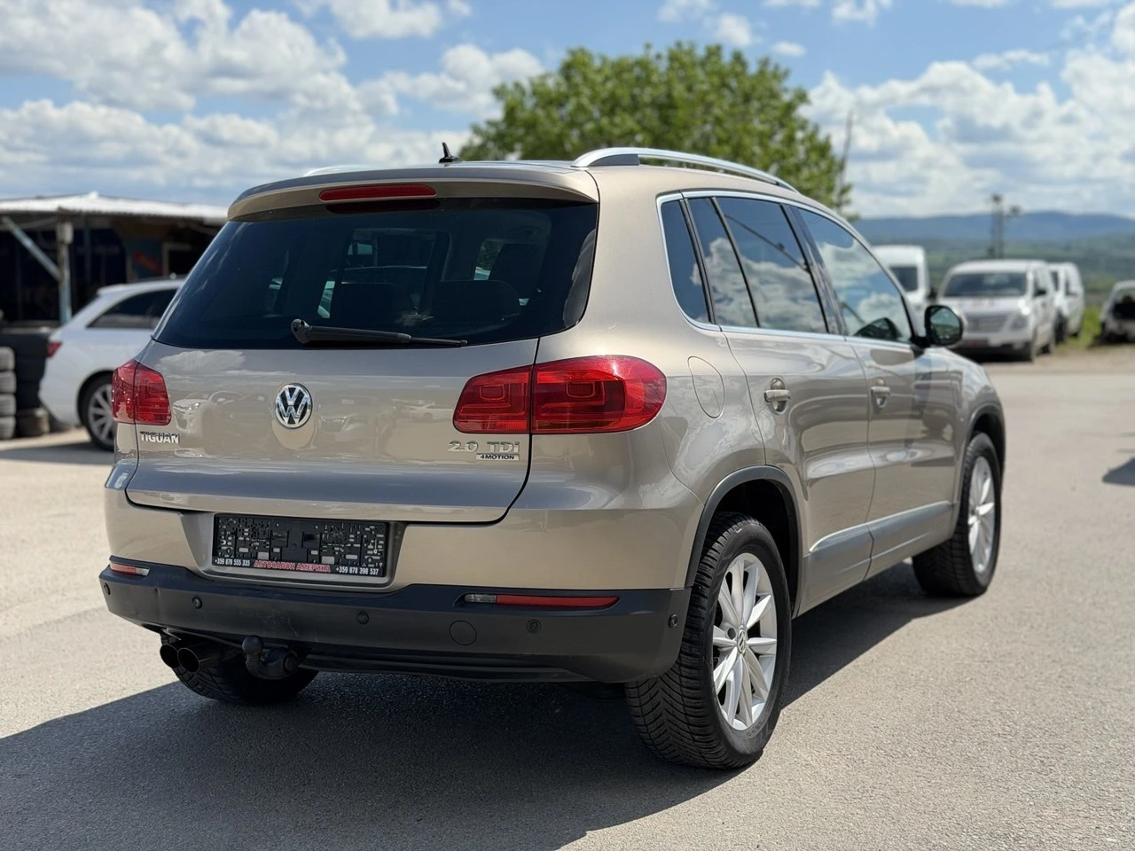 VW Tiguan 2.0TDI DSG 4MOTION, снимка 6 - Автомобили и джипове - 54598546