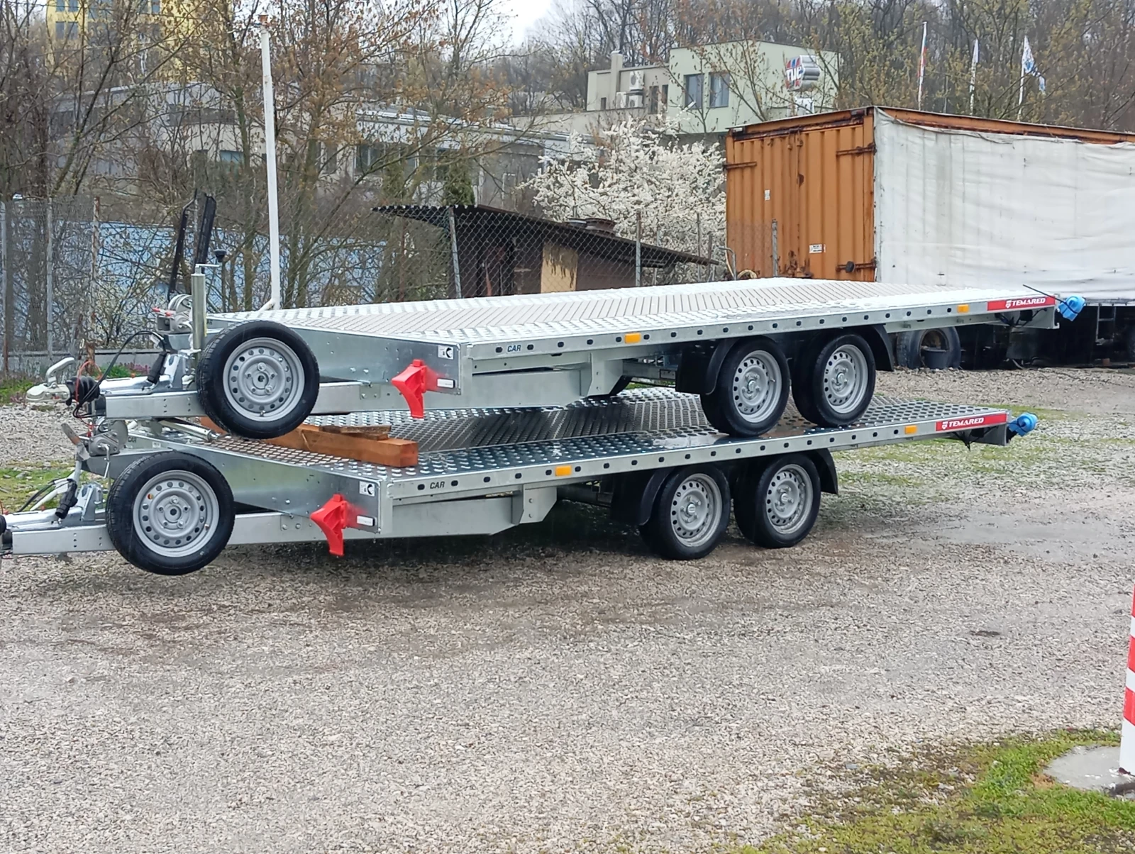 За автомобил Temared 4.55/2.15-195/50/13-АЛУМИНИЙ, снимка 5 - Ремаркета - 54073236