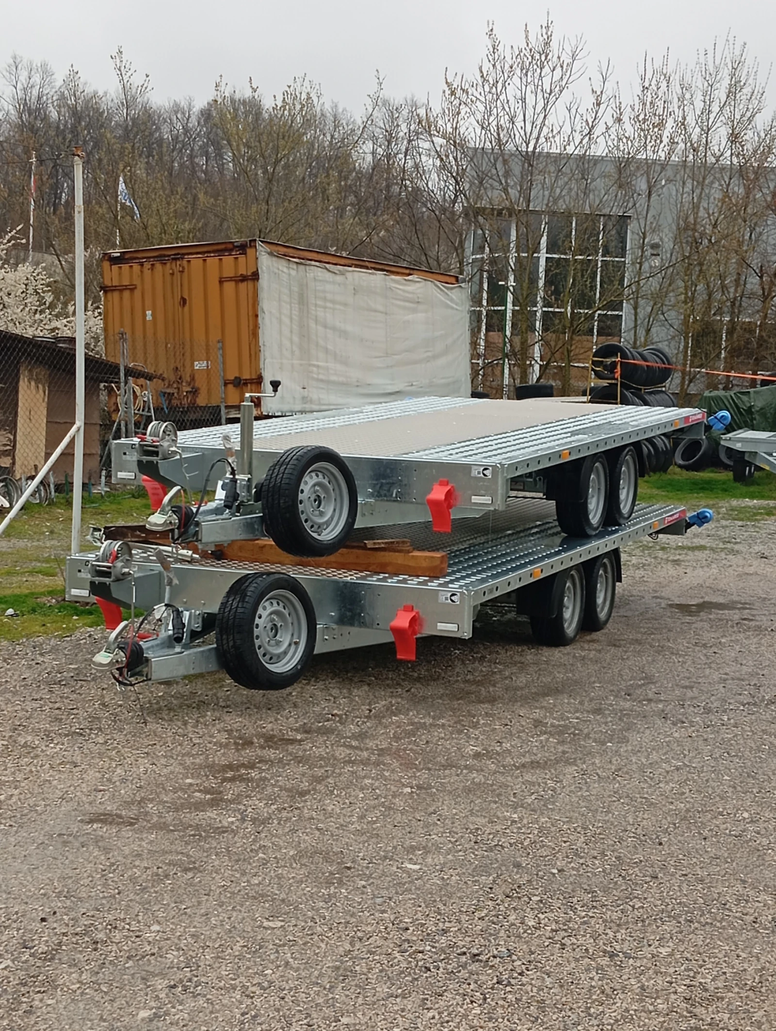 За автомобил Temared 4.55/2.15-195/50/13-АЛУМИНИЙ, снимка 4 - Ремаркета - 54073236